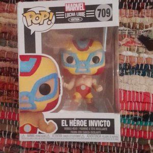 Marvel Studios Lucha Libre Pop! Funko El Heroe Invictio Action FIgure / Toy #709